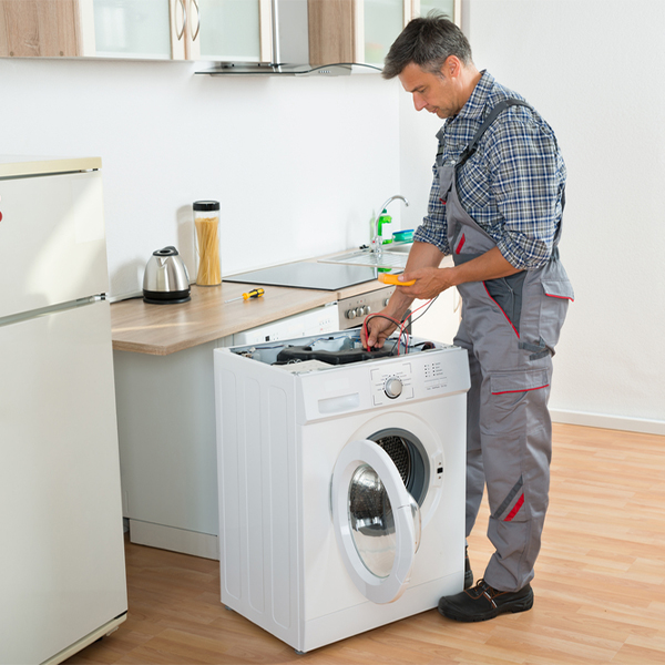 can you walk me through the steps of troubleshooting my washer issue in Olsburg Kansas